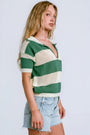 DÈLUC Chios Knit Polo Top