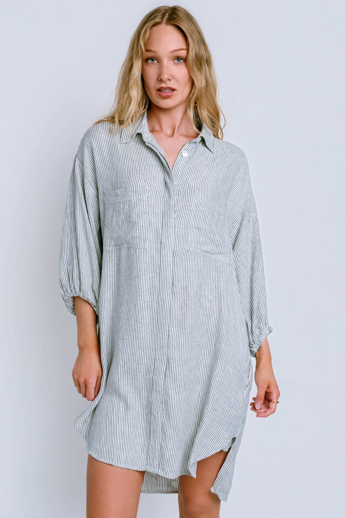 Young Fabulous & Broke Sand Dollar Shirt Dress