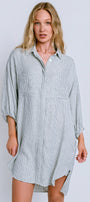 Young Fabulous & Broke Sand Dollar Shirt Dress