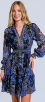 Hale Bob Paityn Chiffon Dress