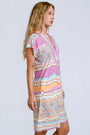 Hale Bob Short Sleeve Short Dress