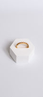 Sherwood Bridge Diamonds Light Pink Stone Eternity Ring
