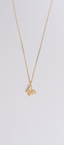 Sherwood Bridge Diamonds Butterfly Gold Plated Necklace