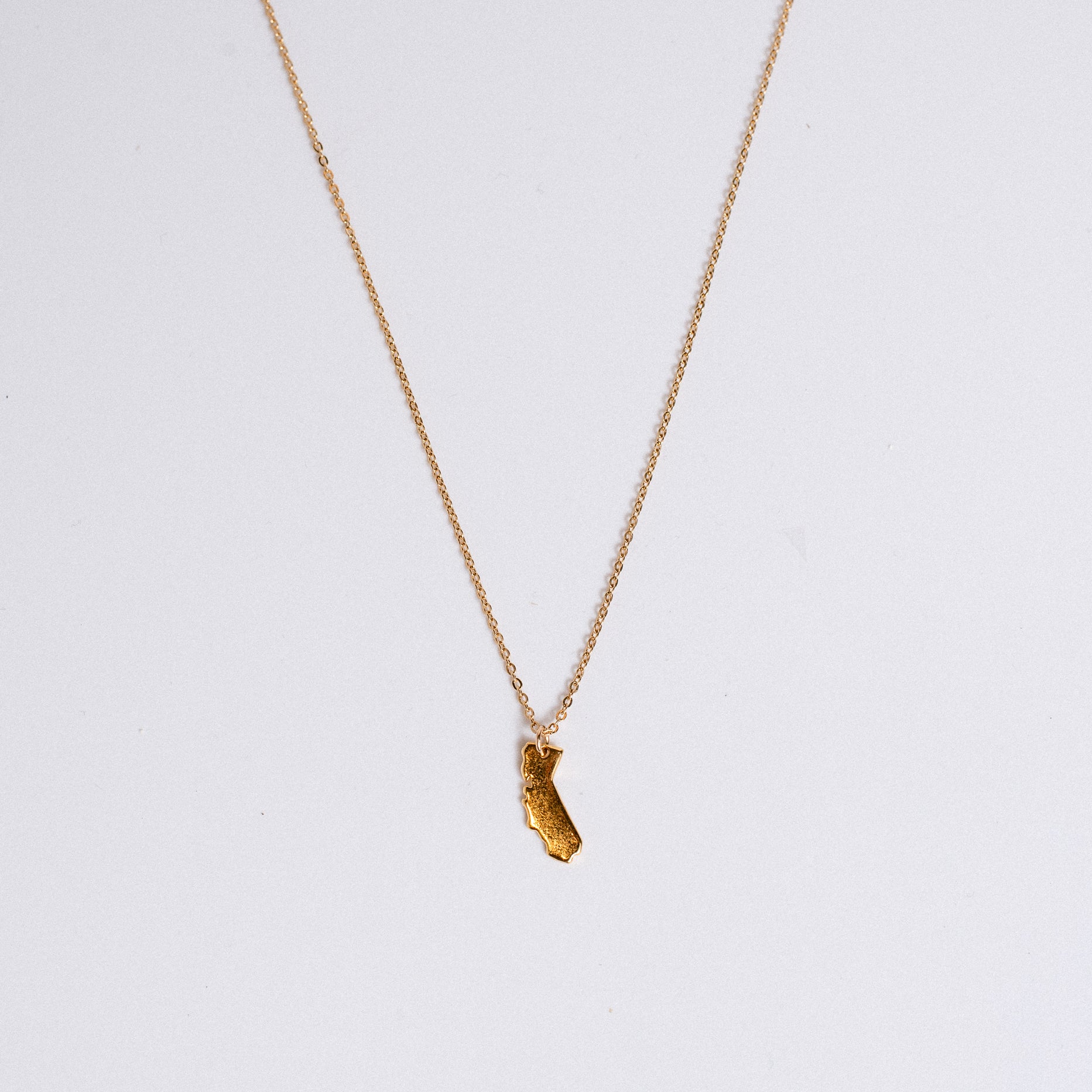 Lisa Marie Jewelry CA State Charm Necklace