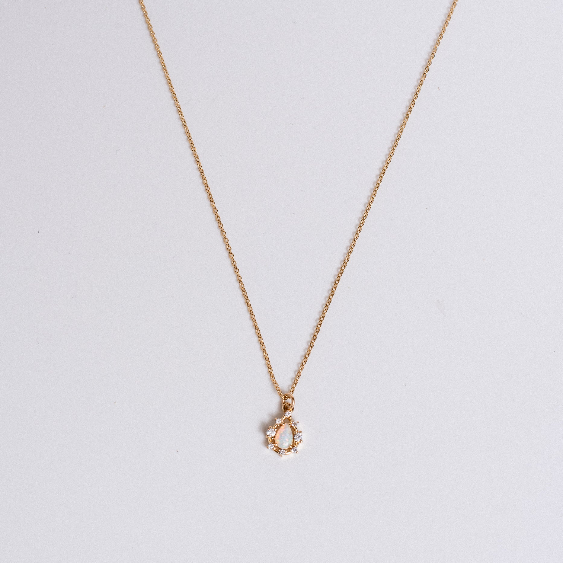 Lisa Marie Jewelry Blue Opal Necklace