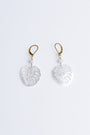 Lisa Marie Jewelry Mother of Pearl Leaf Earrings