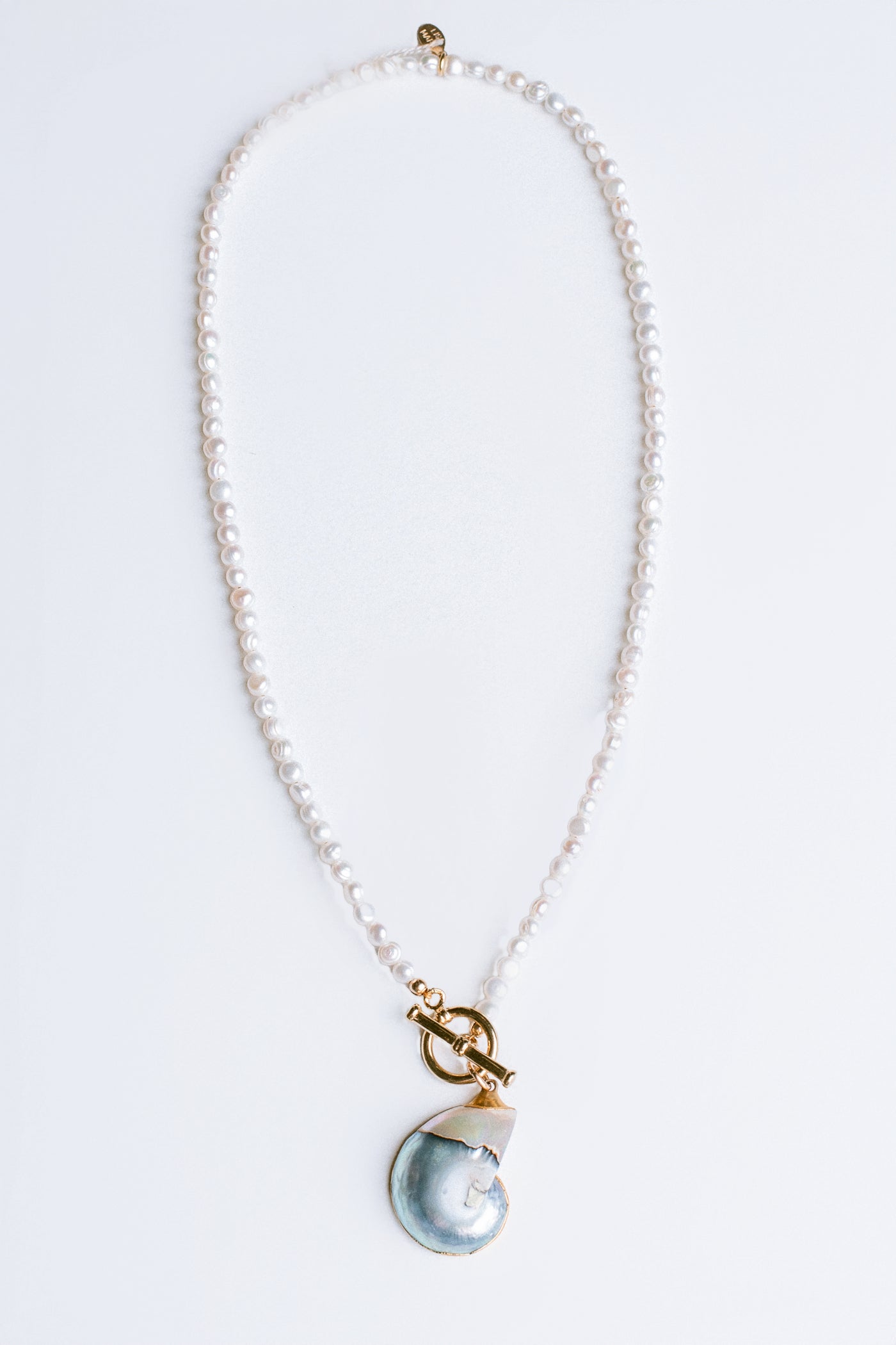 Lisa Marie Jewelry Mother of Pearl Shell & Freshwater Pearls Necklace