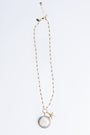 Lisa Marie Jewelry Pyrite Starfish Charm Necklace