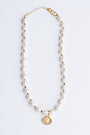 Sherwood Bridge Diamonds Pearl Clamshell Necklace