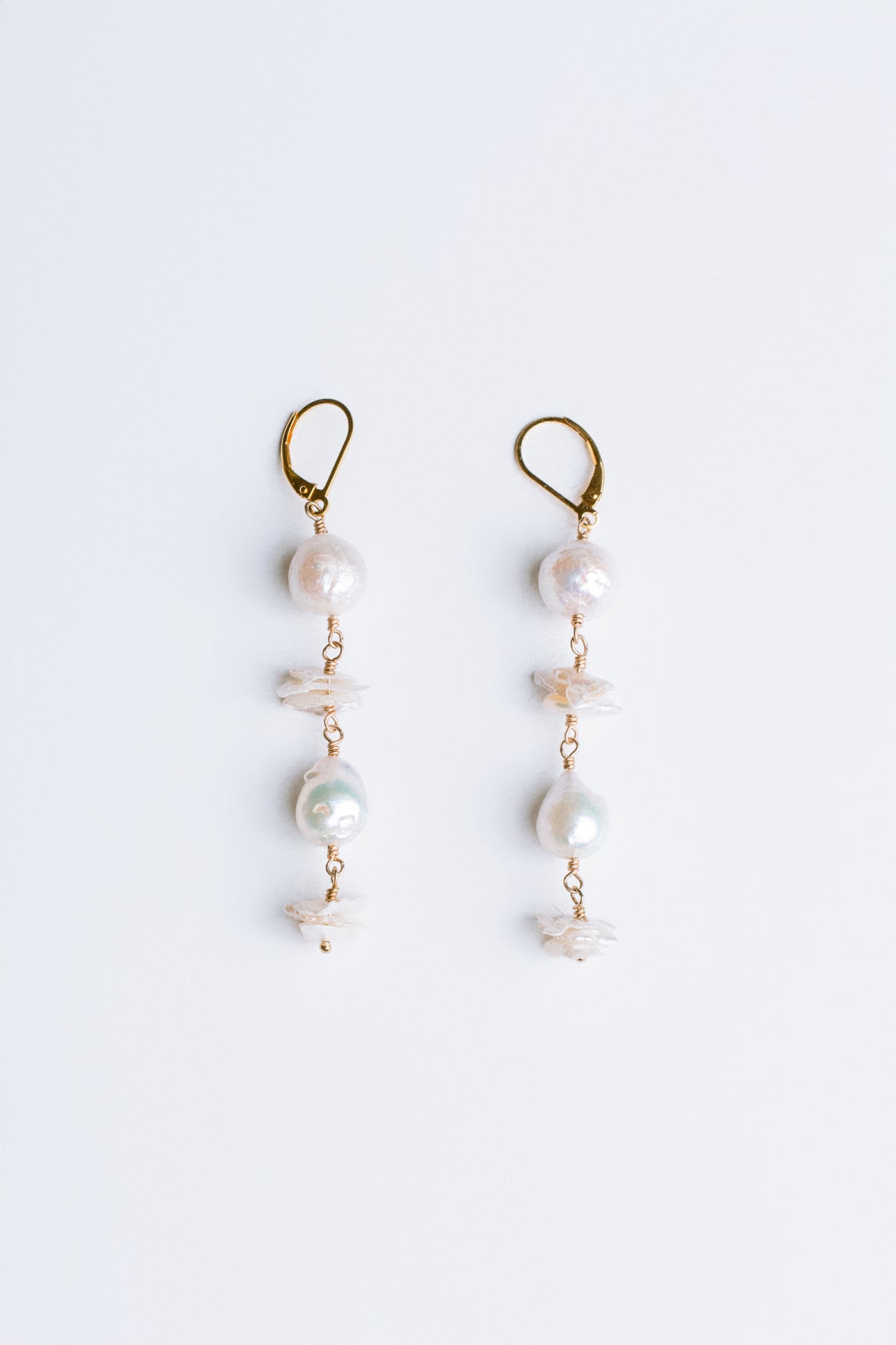 Lisa Marie Jewelry Baroque & Freshwater Pearl Earrings