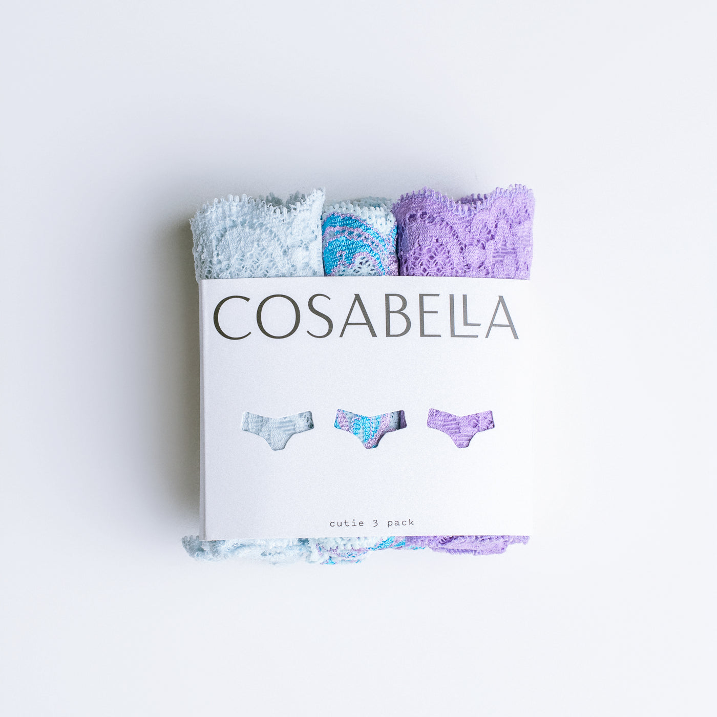 Cosabella Cutie Low Rise Thong 3-Pack
