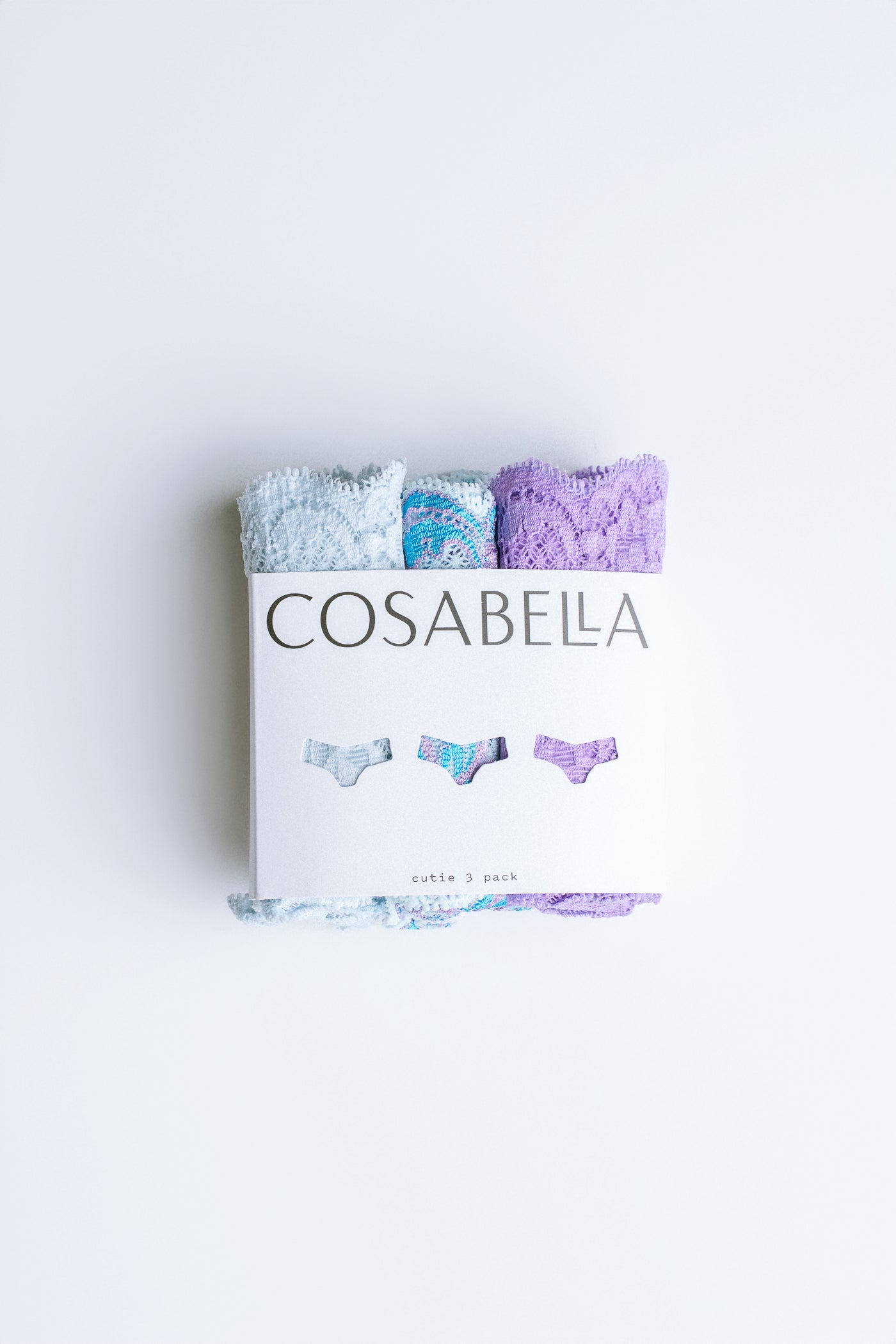 Cosabella Cutie Low Rise Thong 3-Pack