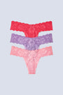 Cosabella Cutie Low Rise Thong 3-Pack