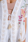 Johnny Was Sarai Linen Poncho