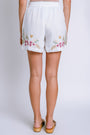 Johnny Was Sarai Linen Drawstring Short