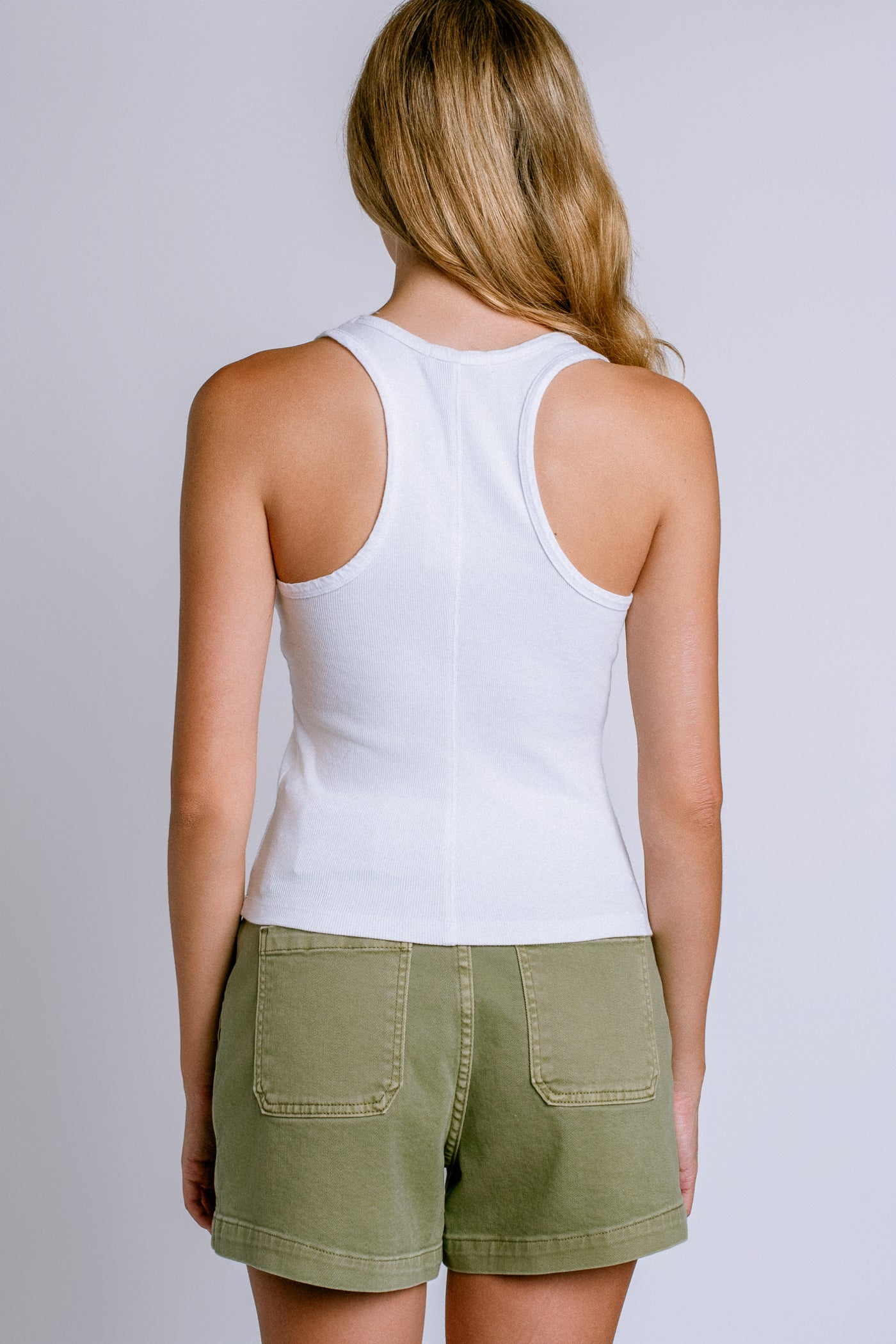 Michael Stars Cher Scoop Neck Tank