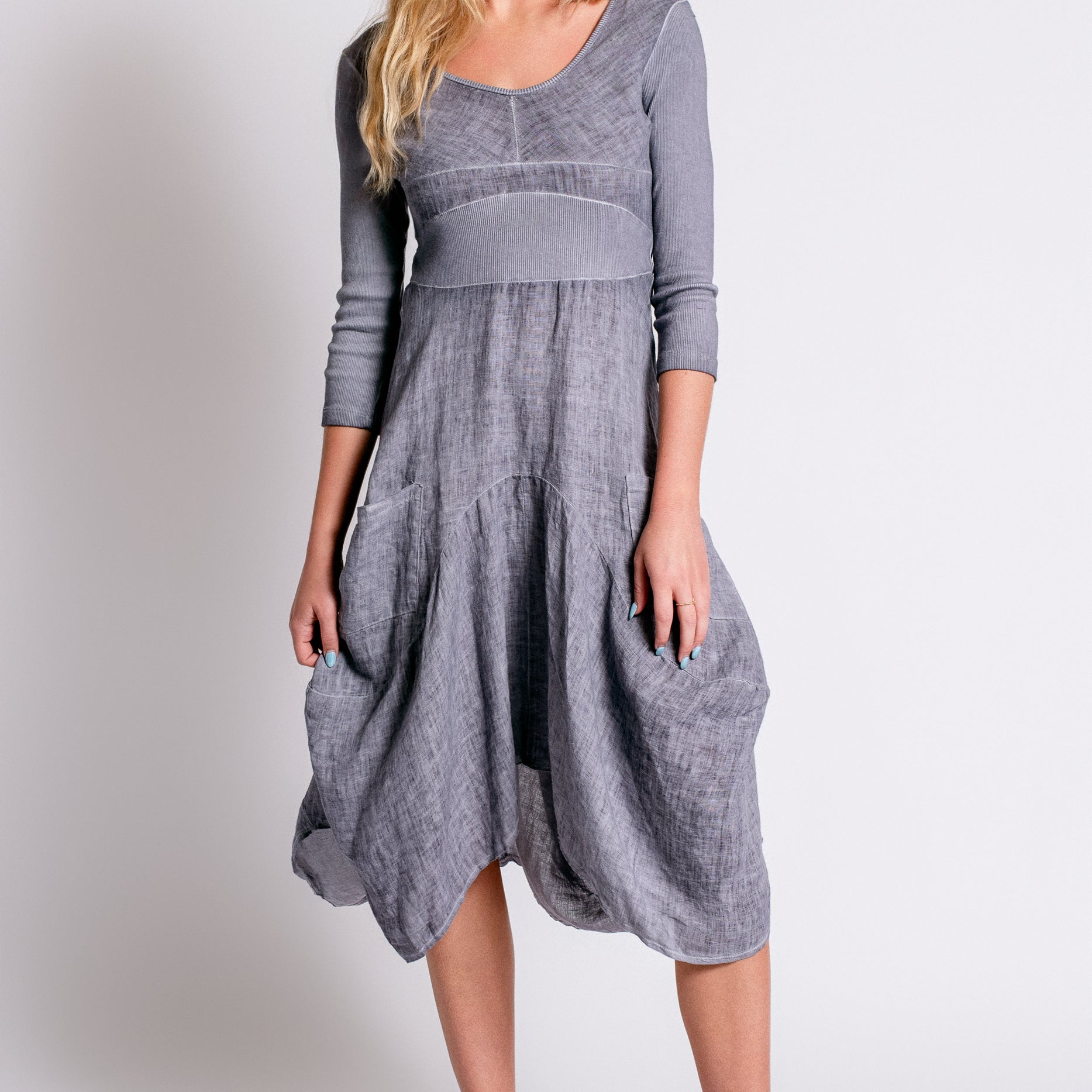 Inizio 3/4 Sleeve Magic Dress