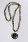 Sherwood Bridge Diamonds Long Labradorite Bead Necklace