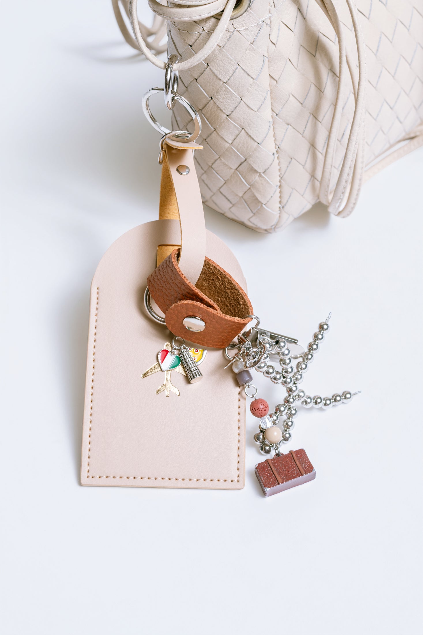 Sherwood Bridge Diamonds Italian Travel Bag Charm