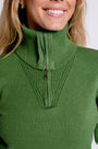 DÈLUC Lobelia Zip Sweater