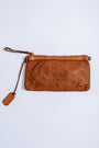Milio Milano Intrecciato Shoulder Wristlet Strap Bag