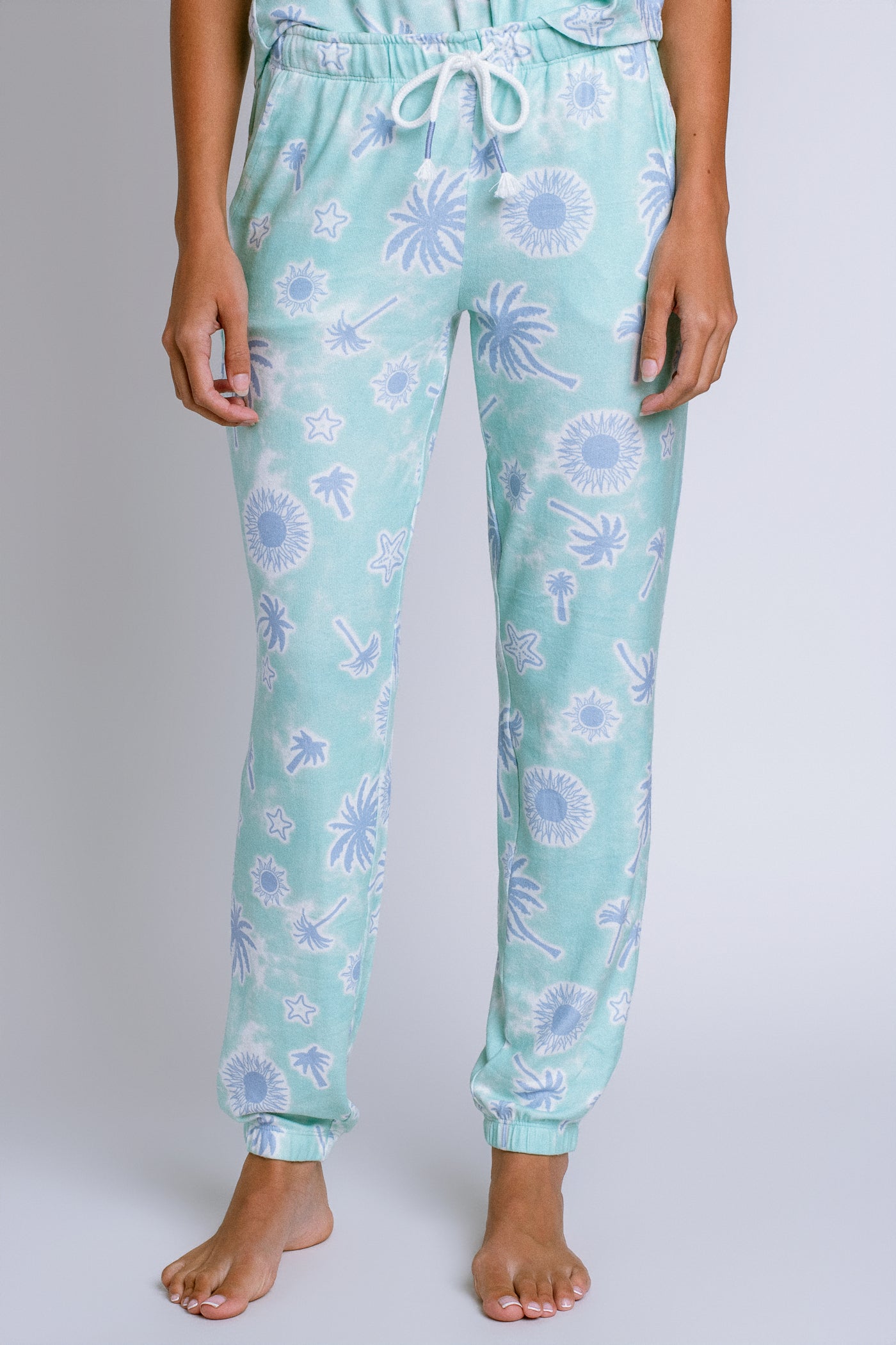 PJ Salvage Vacay Vibes Banded Pant