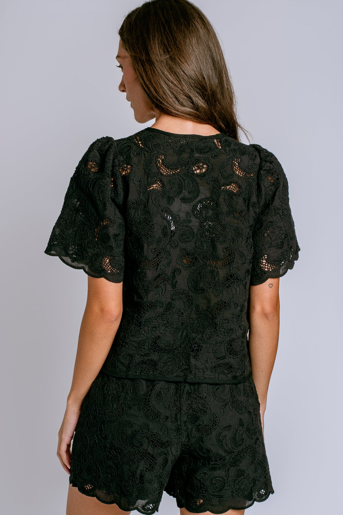 Nation LTD Roslyn Tie Front Top