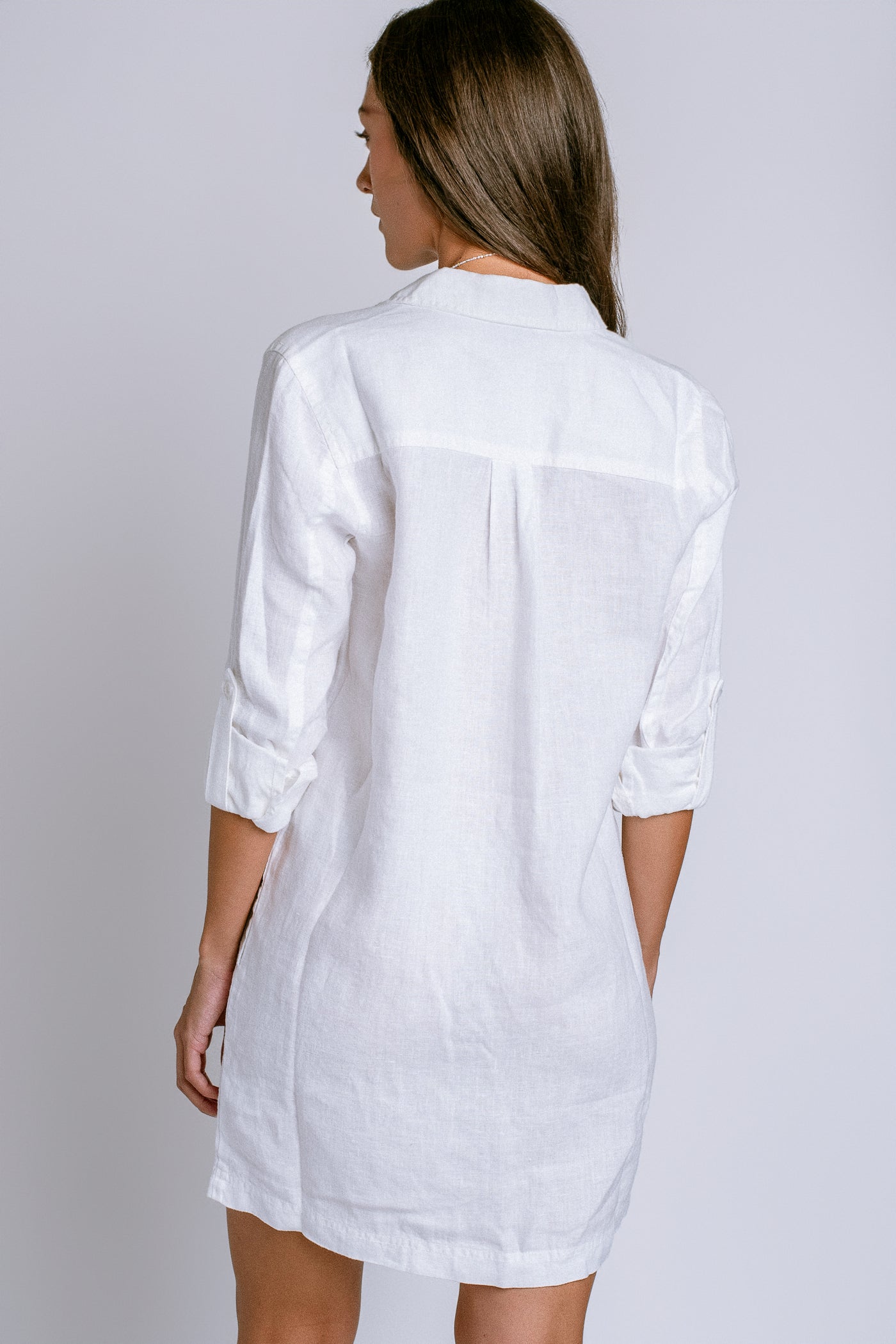 Michael Stars Eleanor Linen Utility Dress