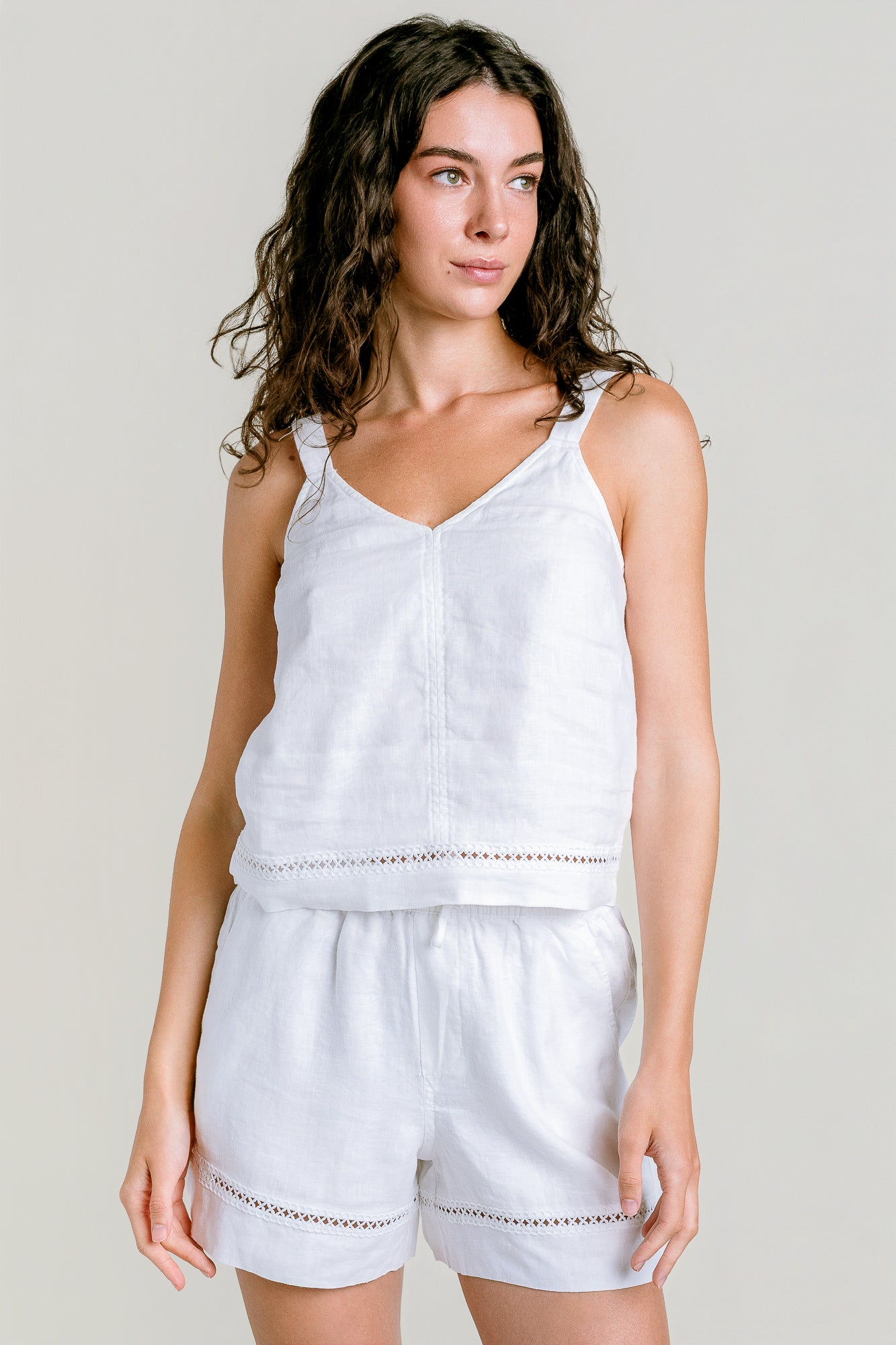 Splendid Stella Linen Tank