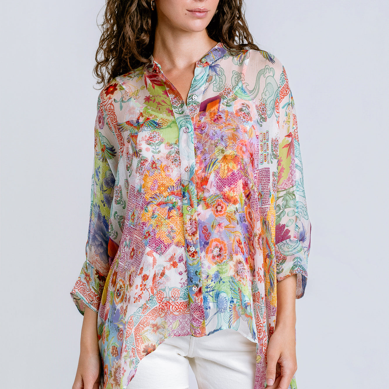Johnny Was Katia Oversized Blouse