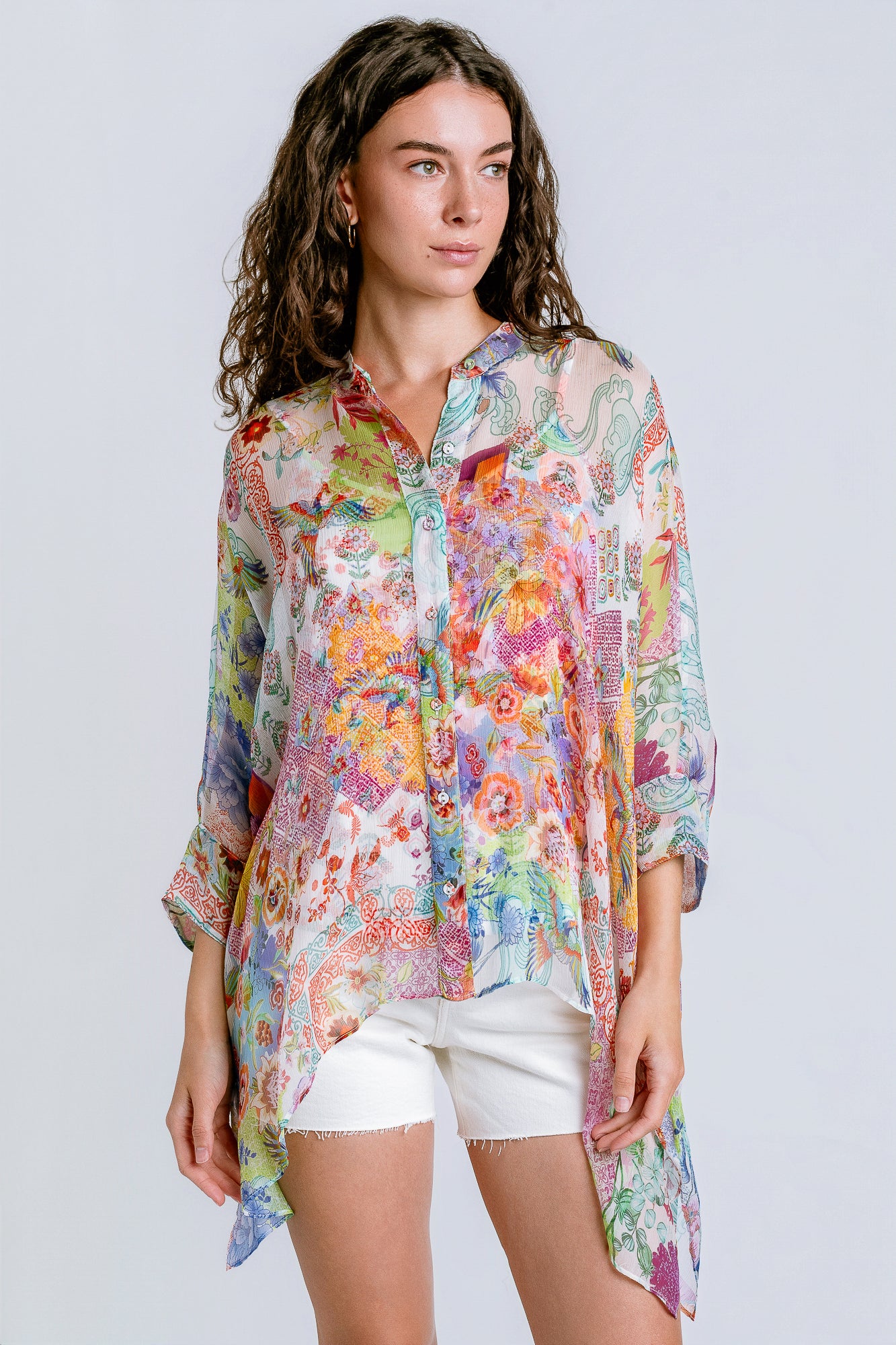 Johnny Was Katia Oversized Blouse