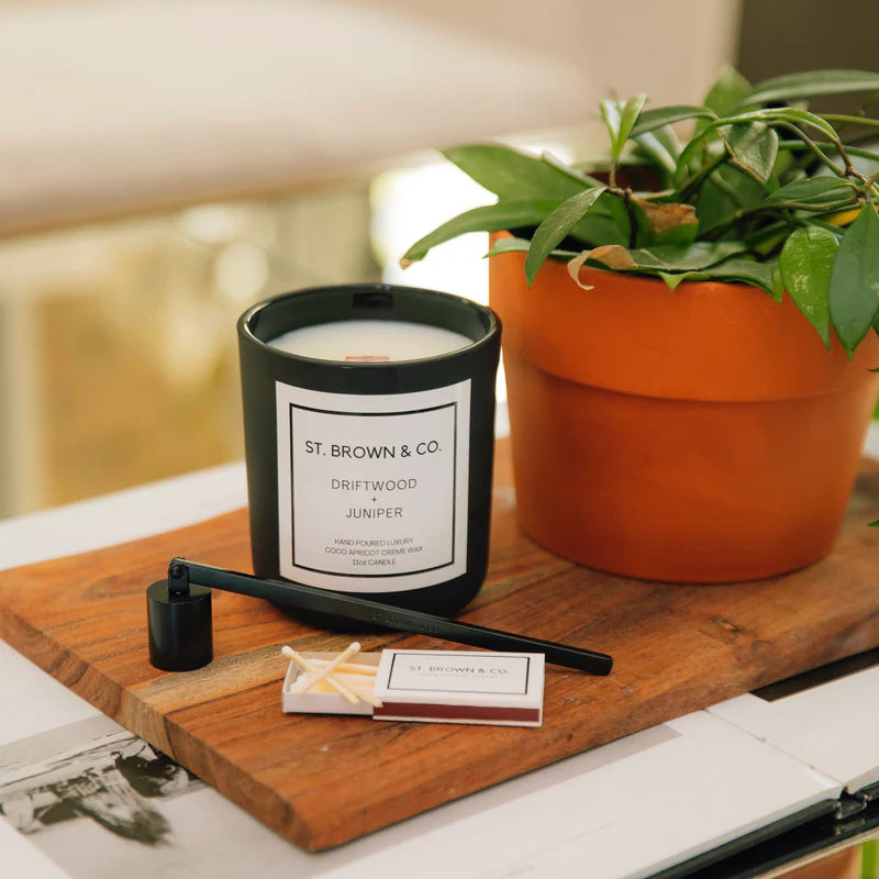 St. Brown & Co. Driftwood + Juniper Candle