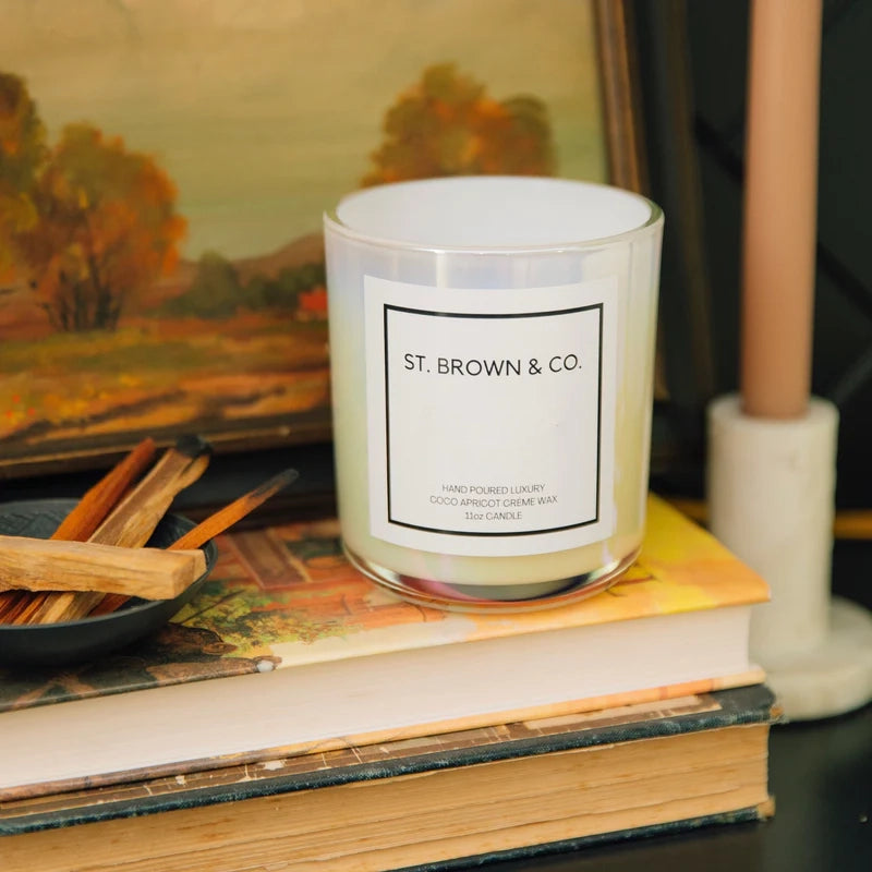 St. Brown & Co. Yuzu Blossoms + Hinoki Candle