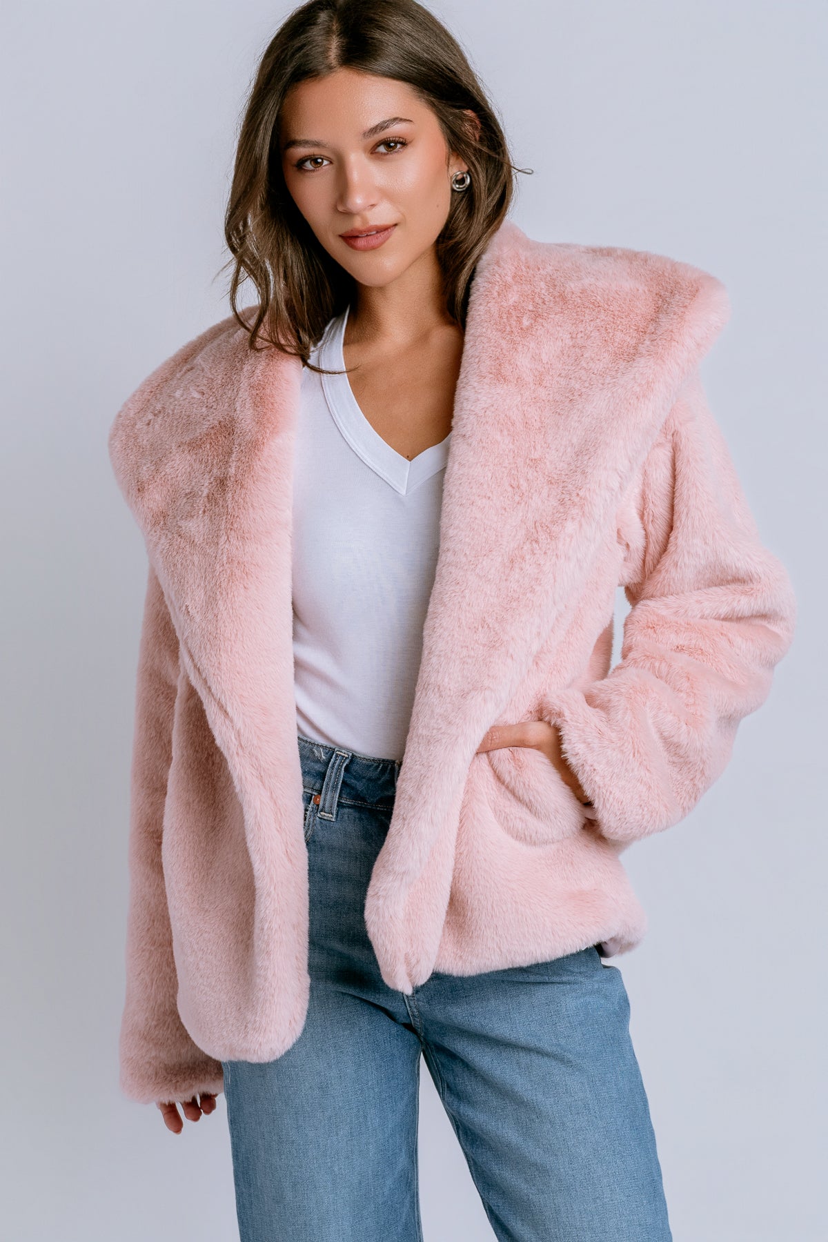 Sigrid Faux Fur Coat