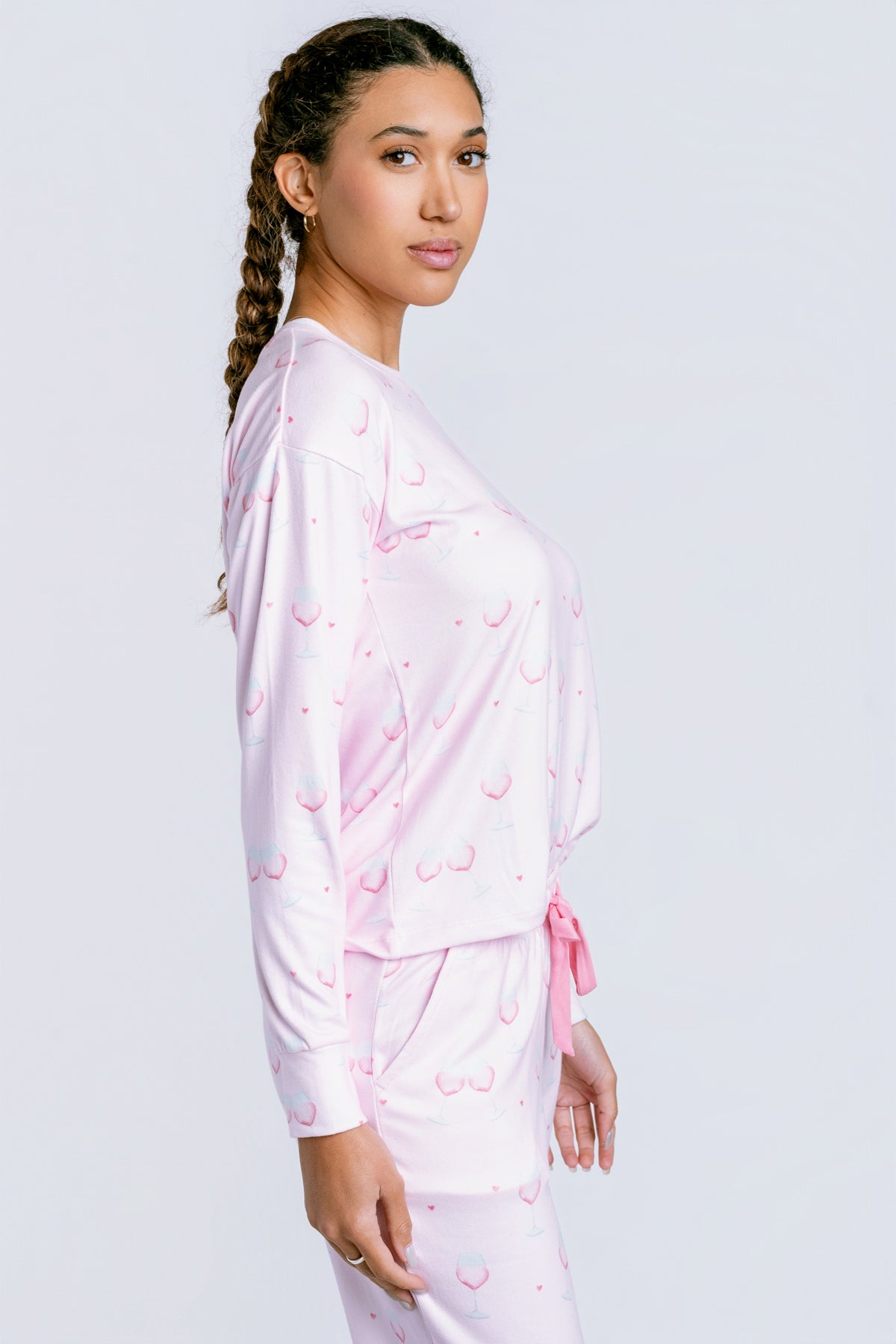 PJ Salvage Happy Hour Long Sleeve Top