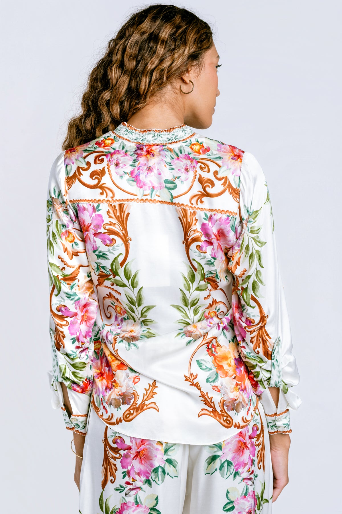 Hale Bob Khalani Charmeuse Top
