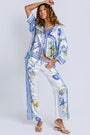 Hale Bob Mauve Silk Pant