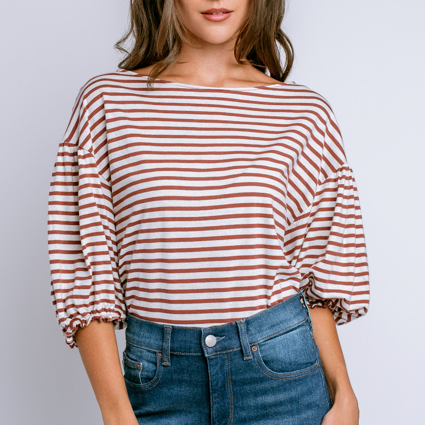Nation LTD Sandra Boatneck Top