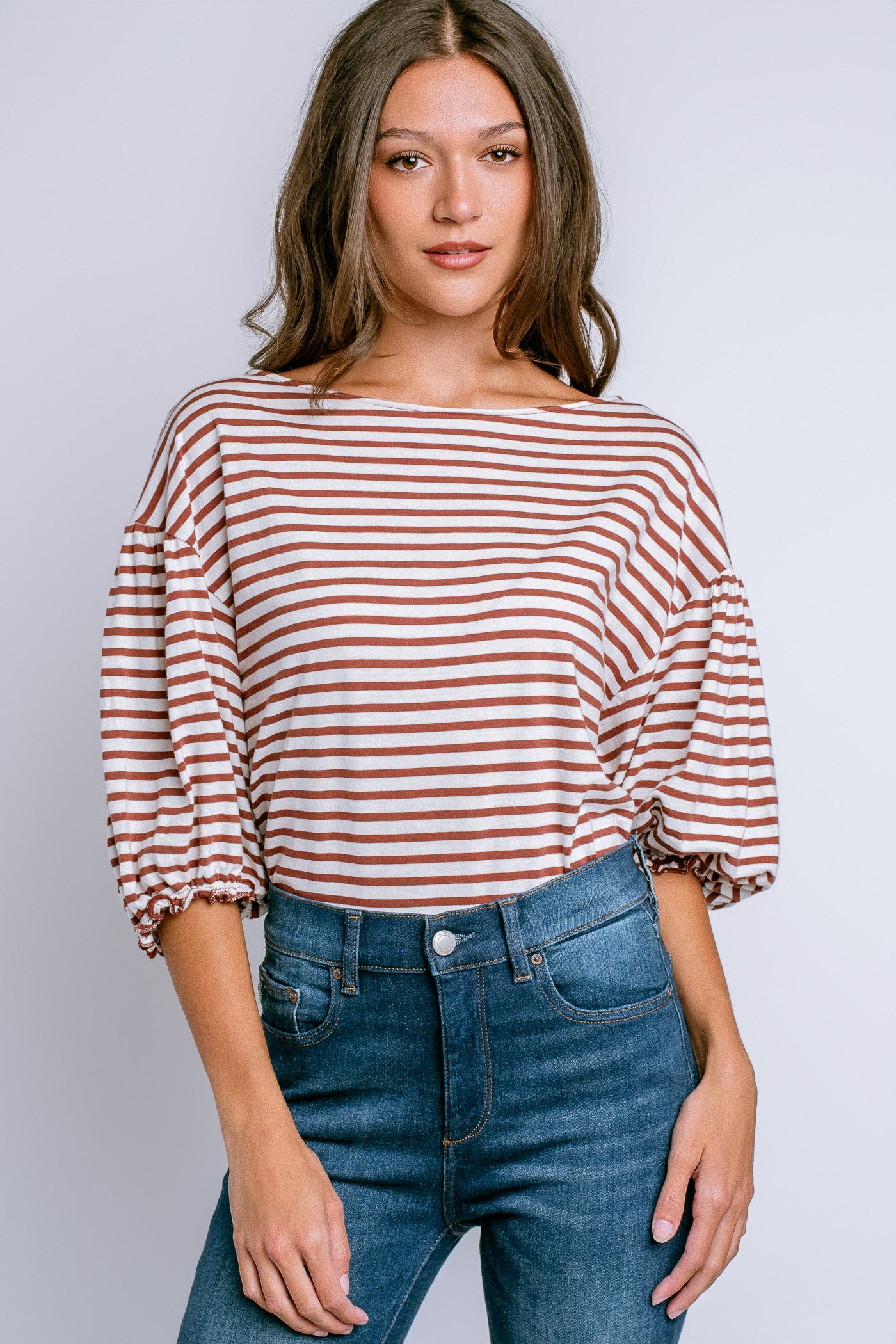 Nation LTD Sandra Boatneck Top