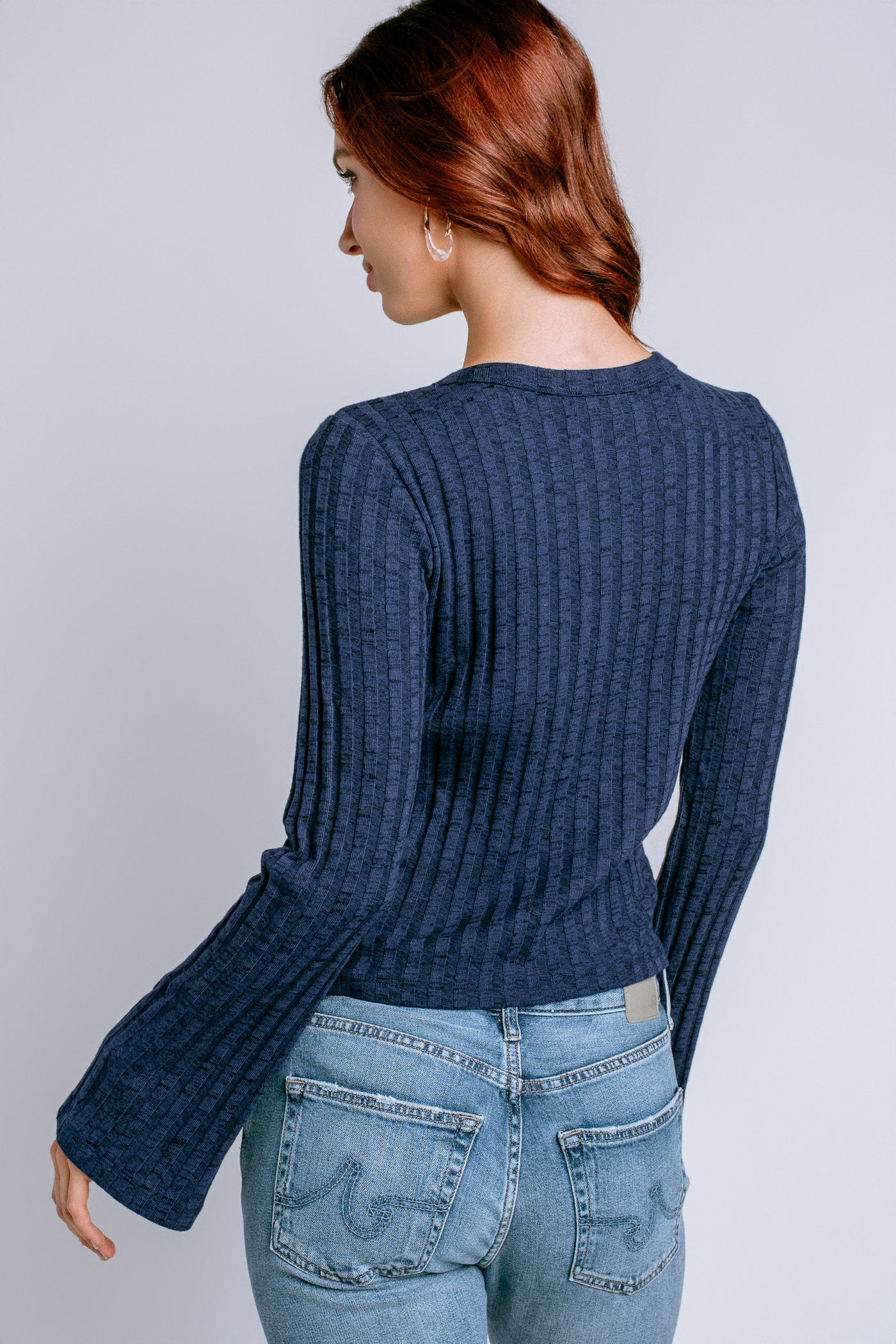 Michael Stars Valerie Bell Sleeve Top