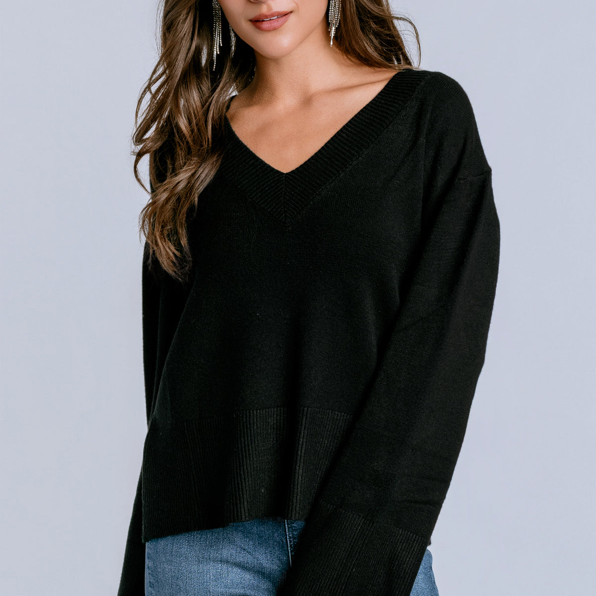 Asclepias V Neck Sweater