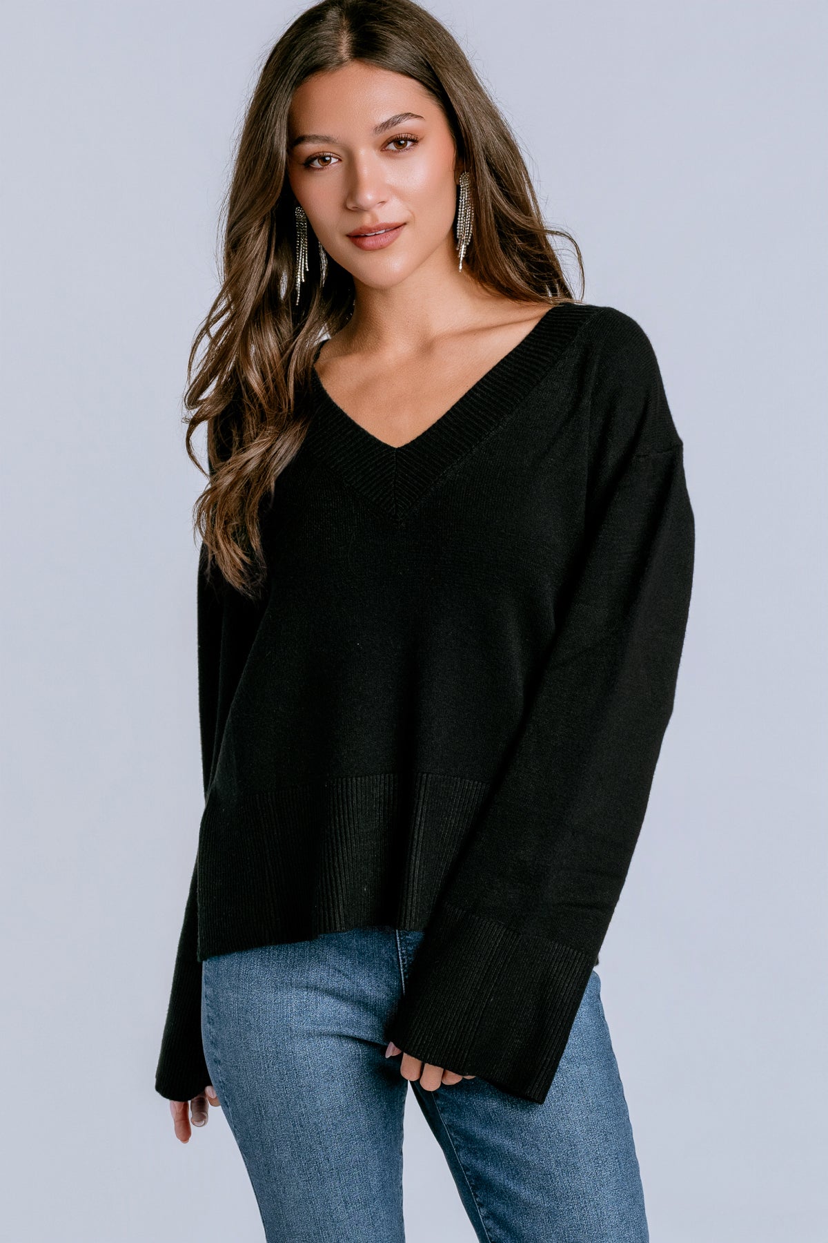 Asclepias V Neck Sweater