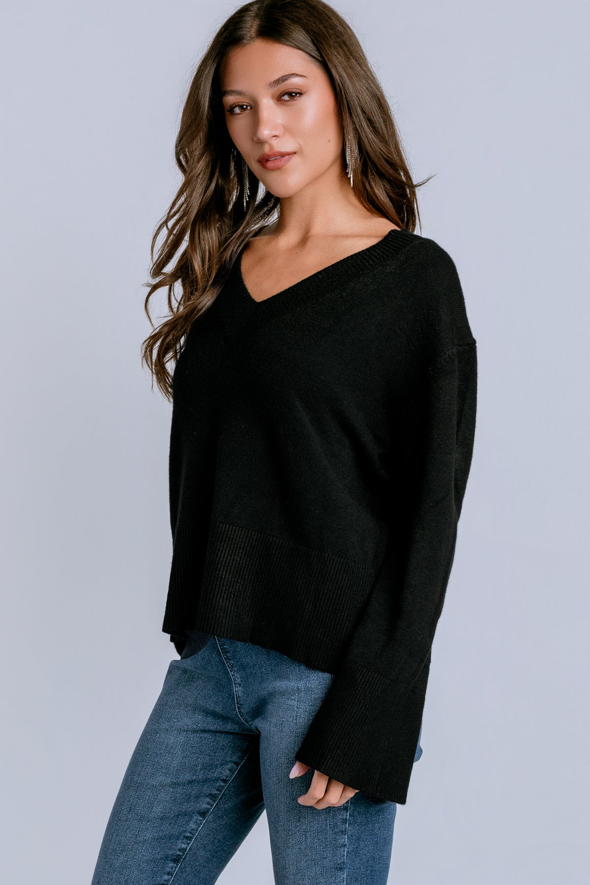 Asclepias V Neck Sweater