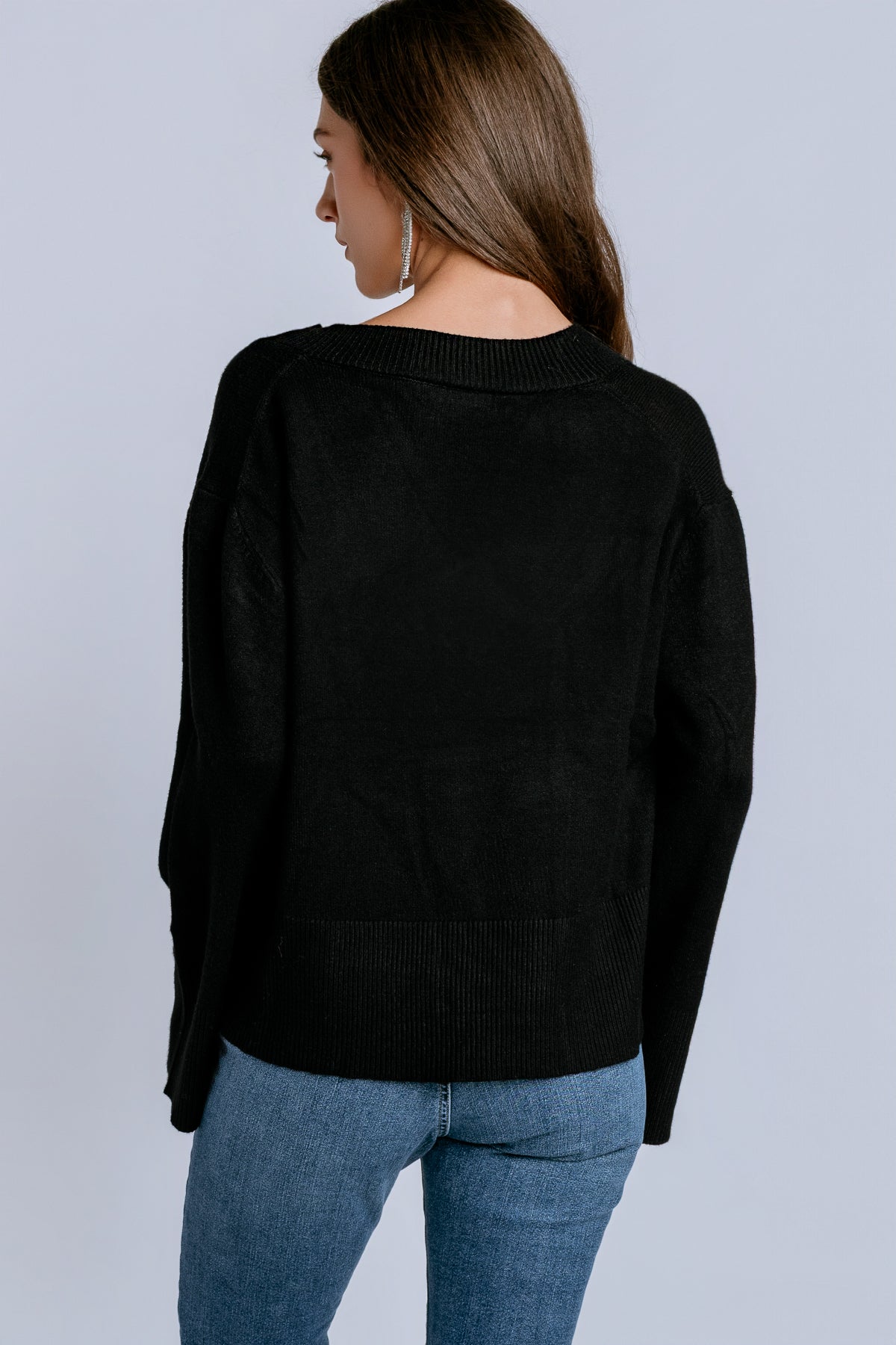 Asclepias V Neck Sweater