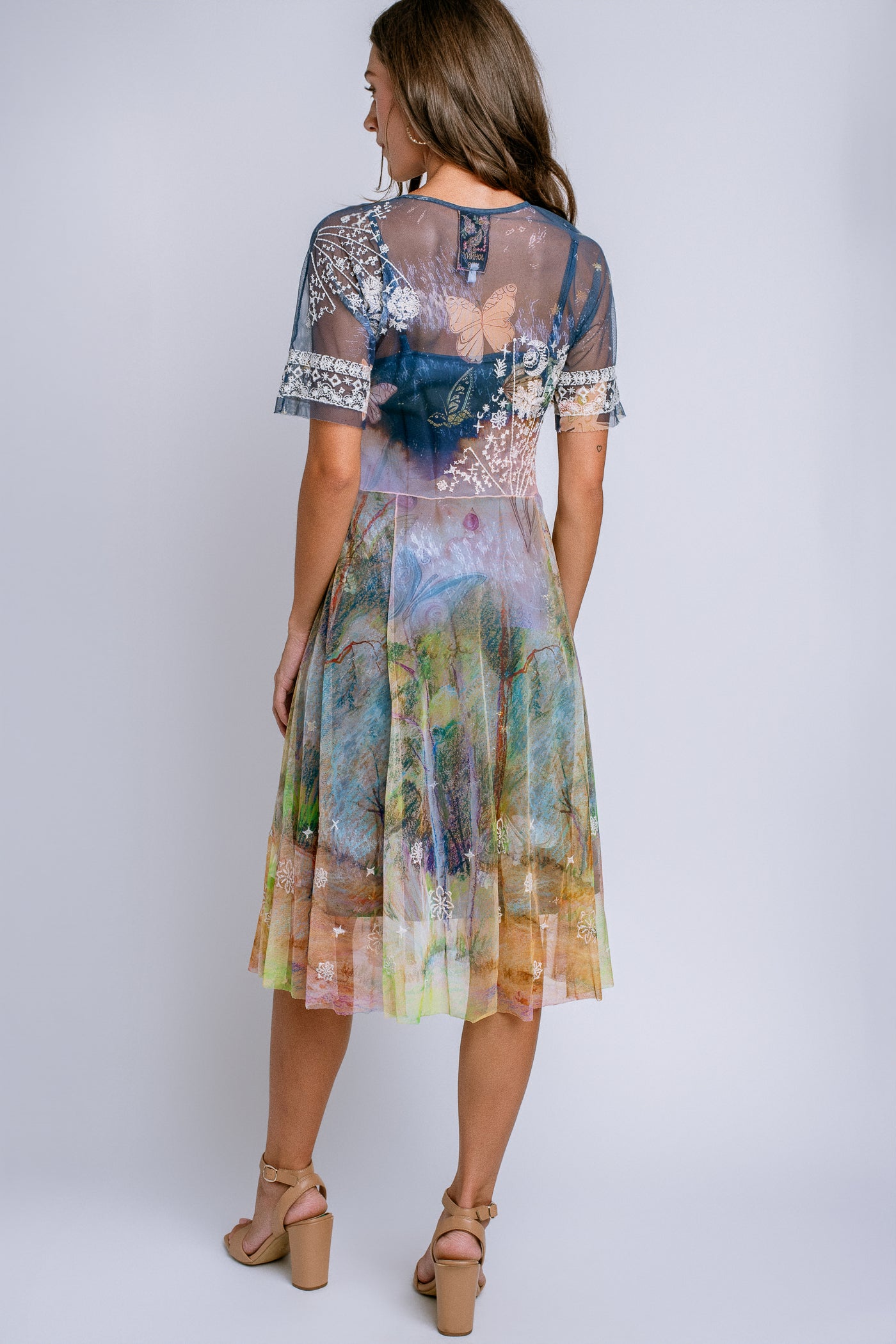 Johnny Was Wendi Mesh Dress
