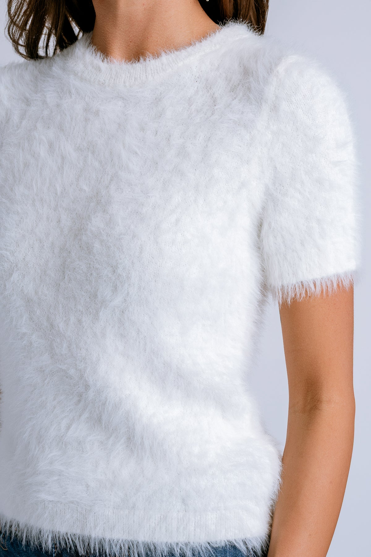 Kit Feather Yarn Sweater