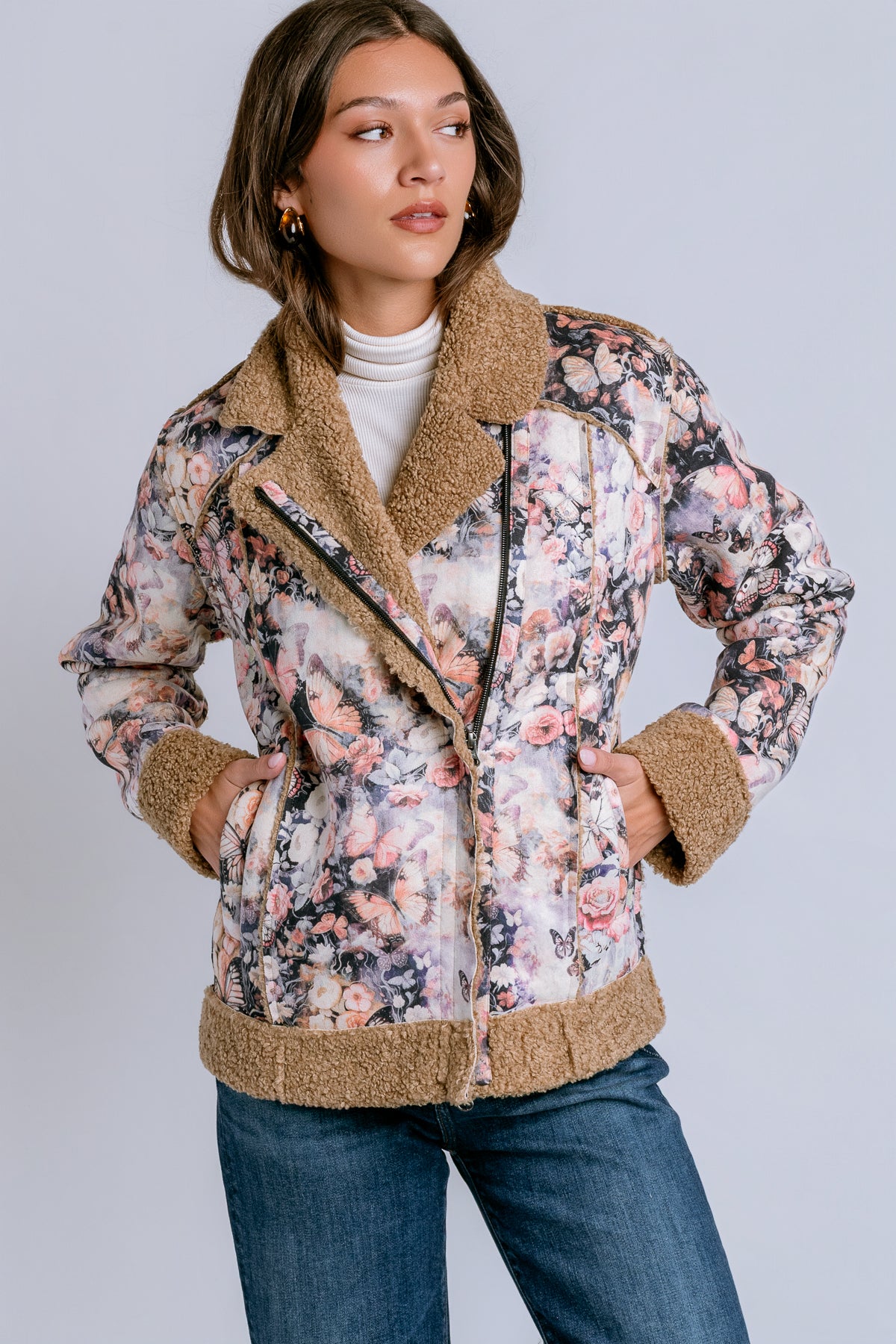 Maravilla Faux Suede Jacket