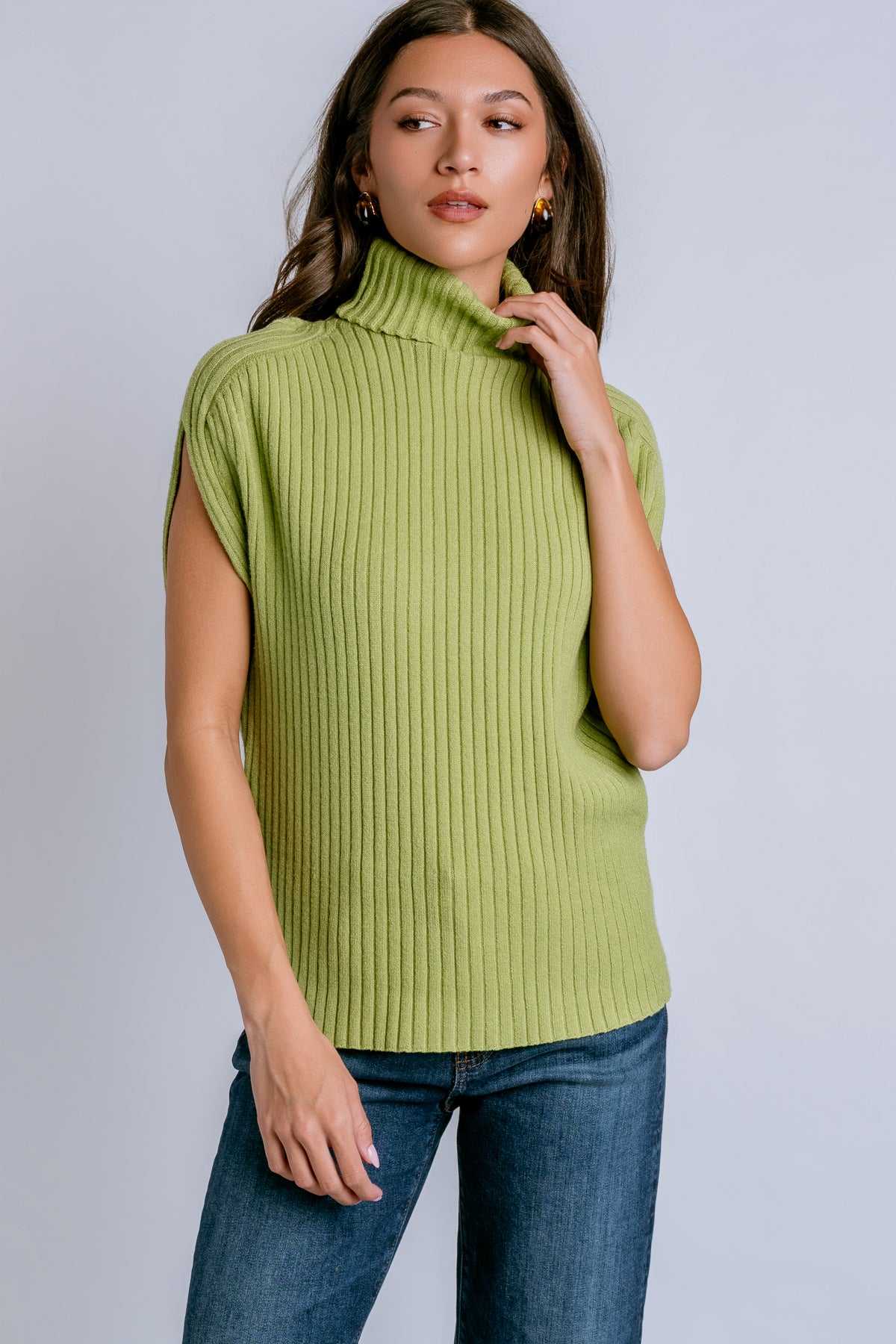 Marlon Turtleneck Vest