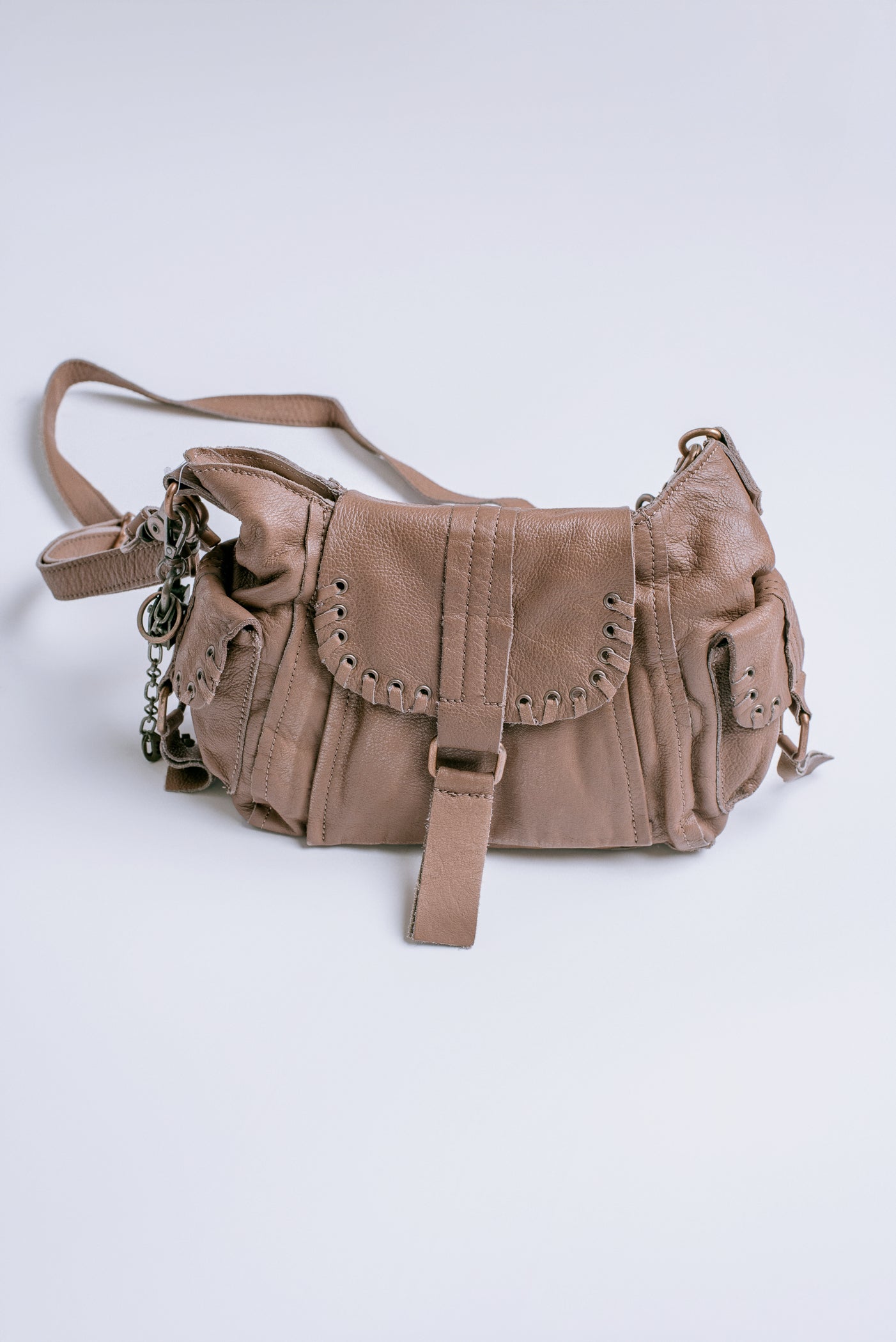 Baby Leigh Distressed Tote Bag