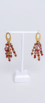 Sherwood Bridge Diamonds Garnet & Tourmaline Earrings
